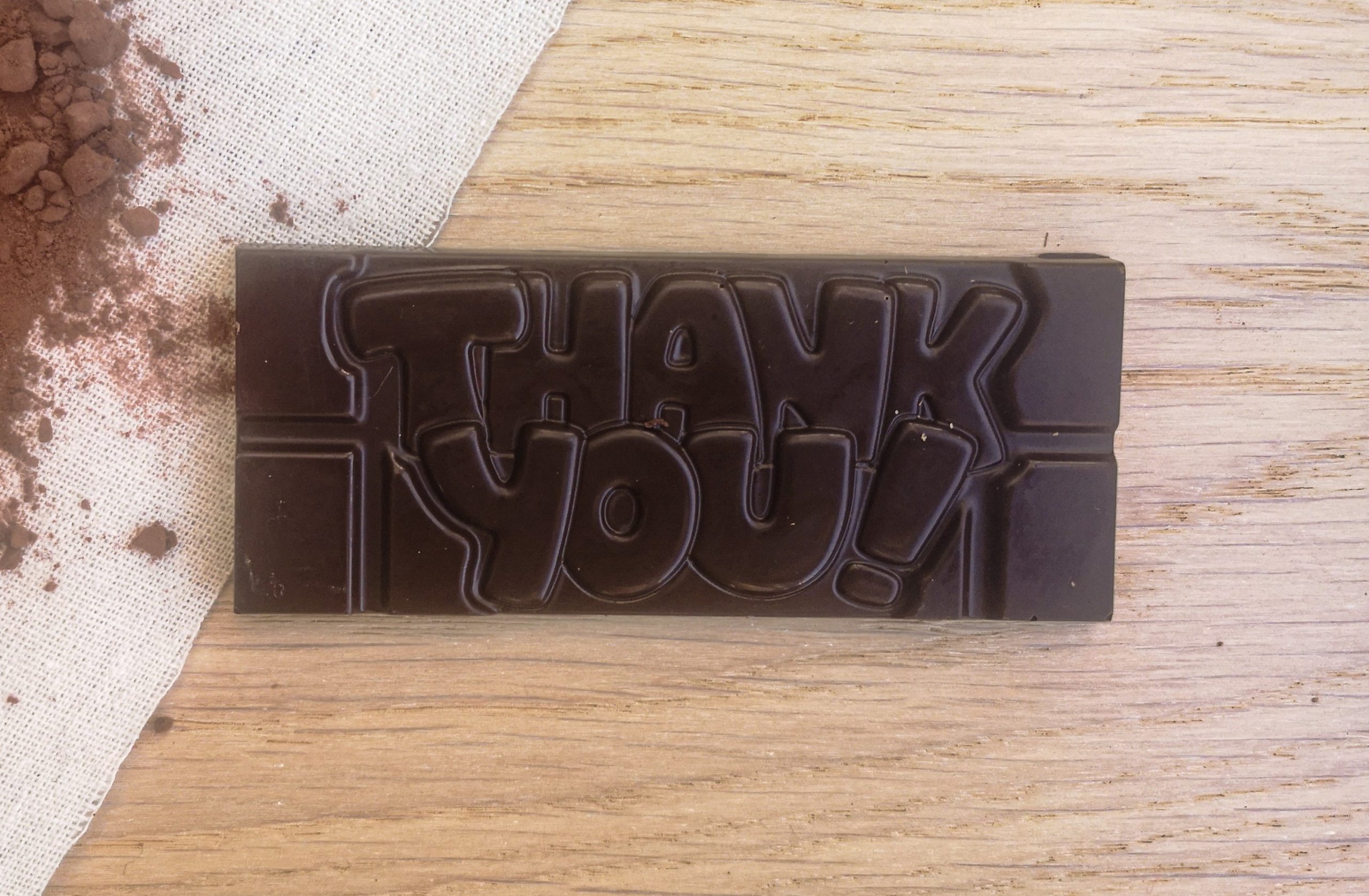 Tablette "Thank you" - 72% Haïti