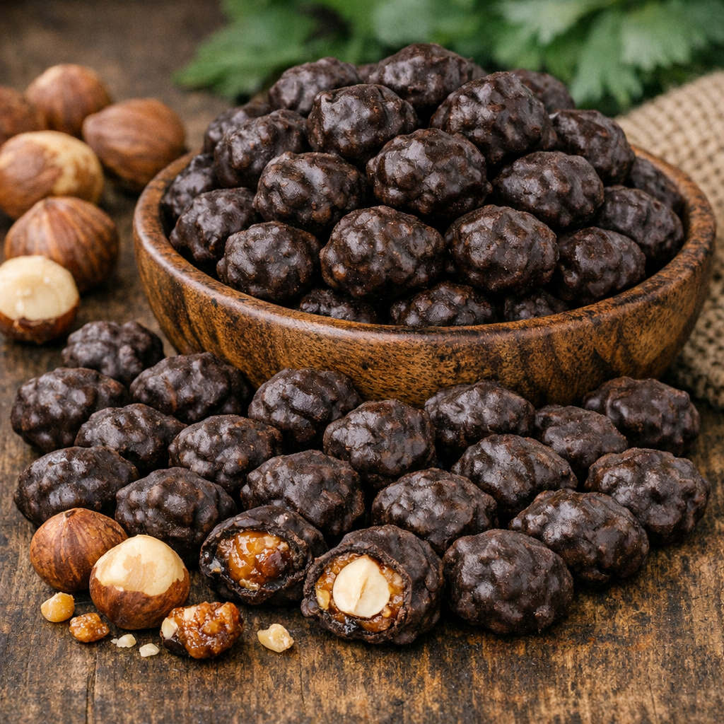 Perles de Couagga - Chocolat noir