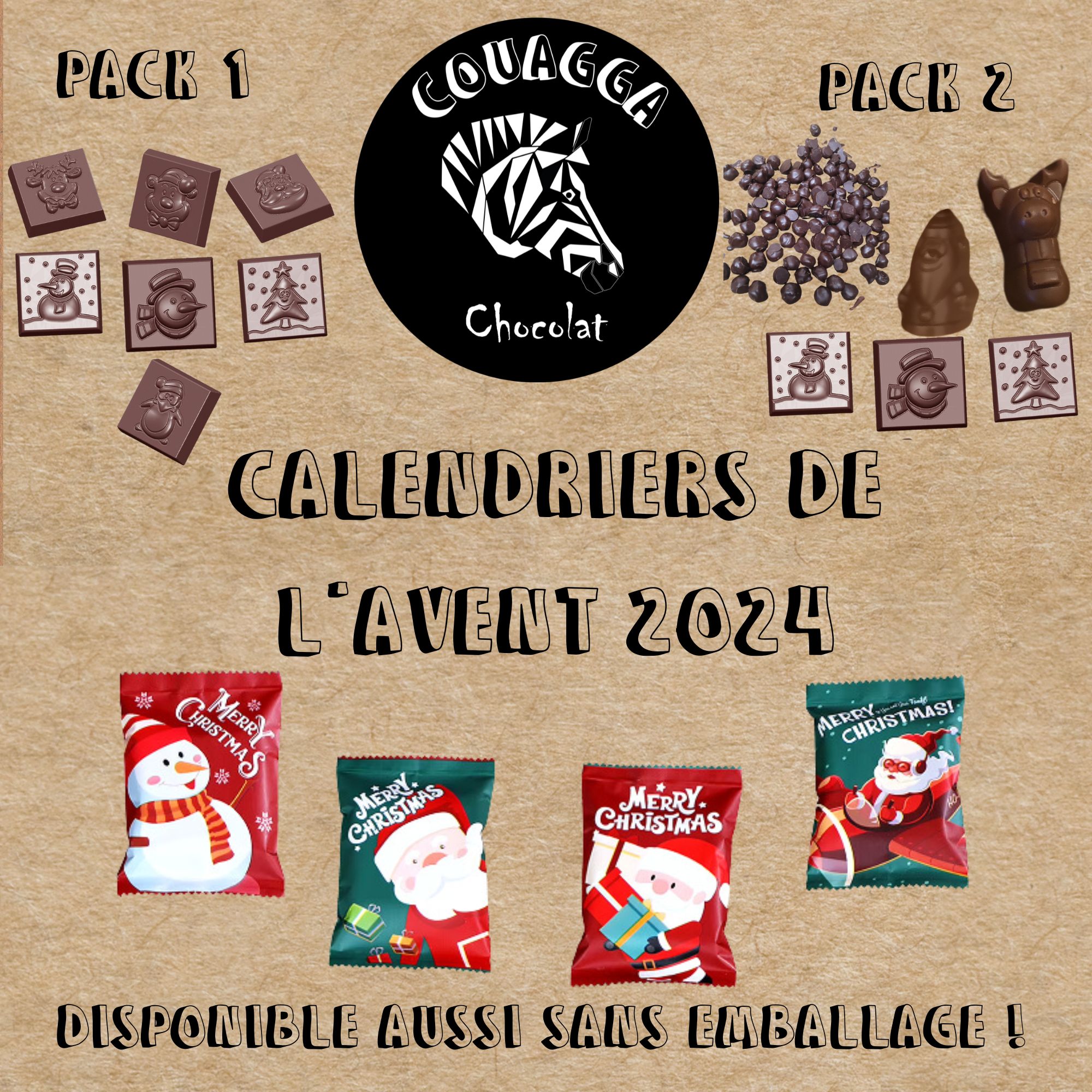 Calendrier de l'Avent - Pack 2