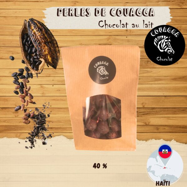 Perles de Couagga - Chocolat au lait