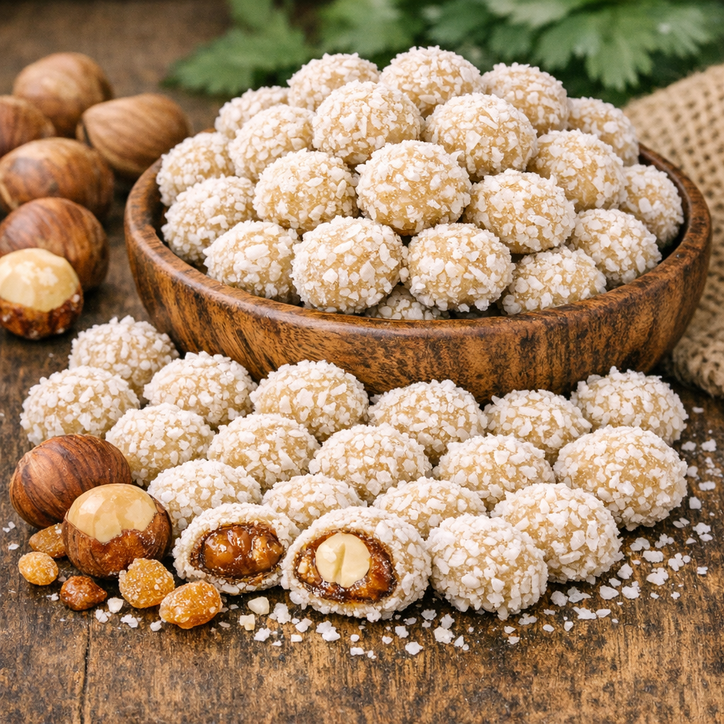 Perles de Couagga - Chocolat blanc et noix de coco