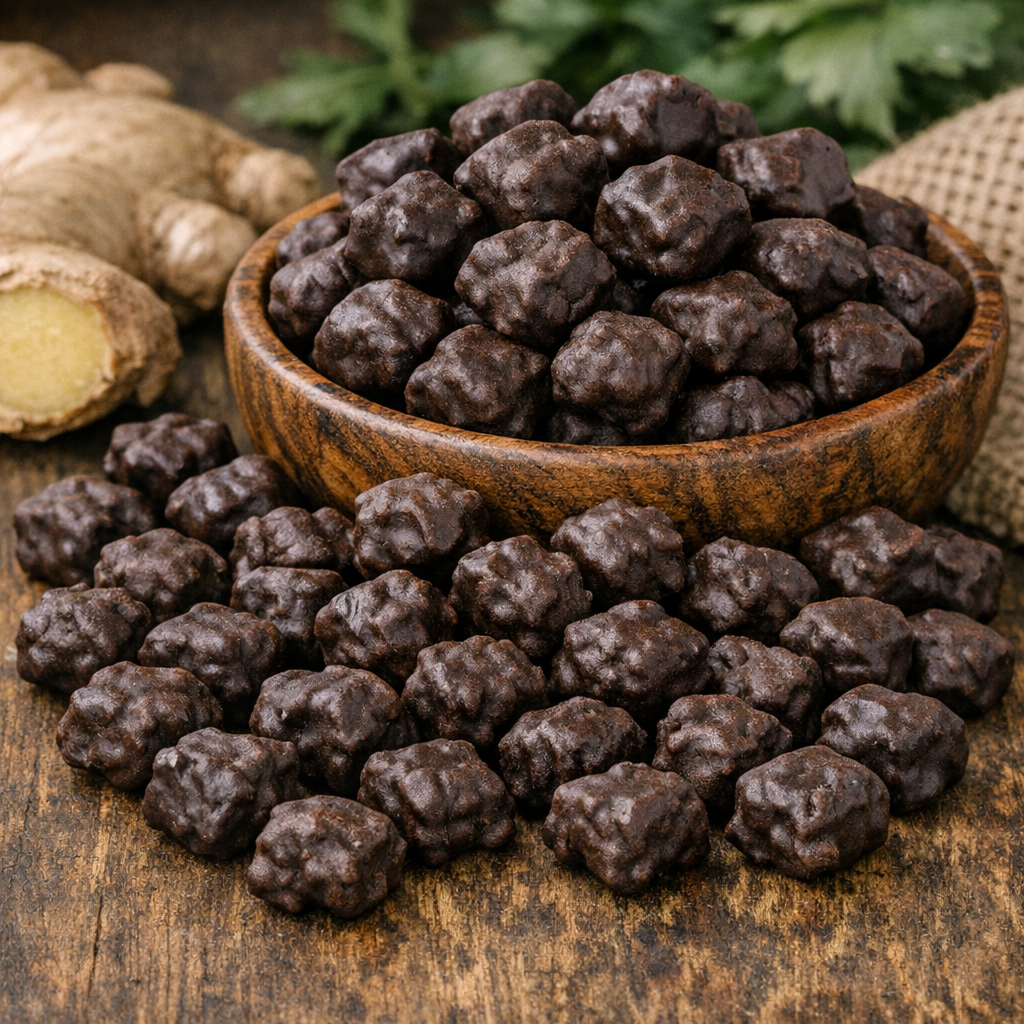 Gingembre enrobé - Chocolat noir
