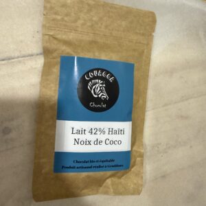 Tablette lait 42% et noix de coco